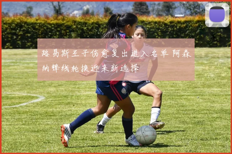 路易斯王子伤愈复出进入名单 阿森纳锋线轮换迎来新选择